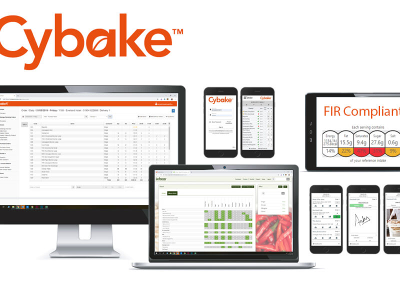 Shows Cybake bakery software family