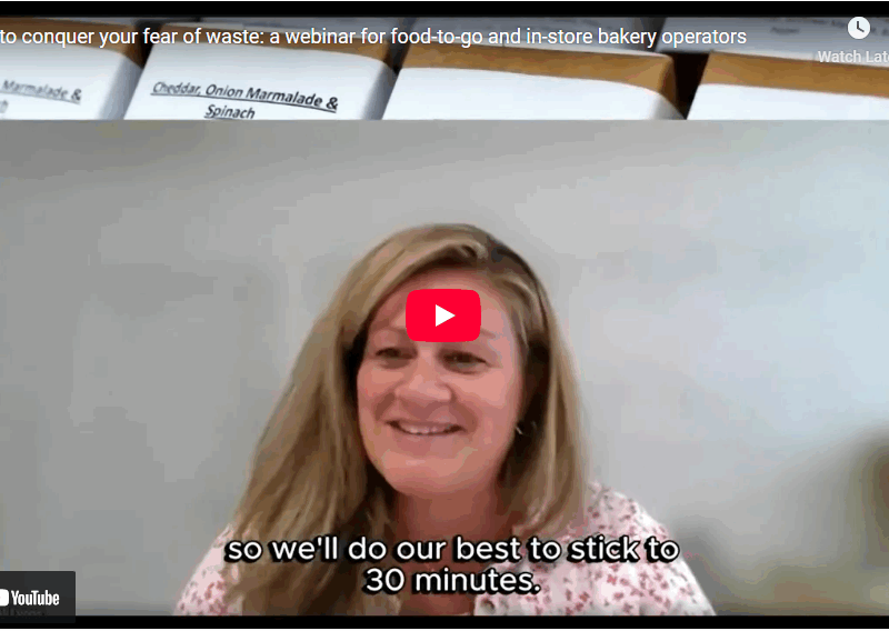 30-minute webinar where Cybake CEO Ali Lyons and Matt Cundrick break down real strategies for managing waste in food-to-go retail.