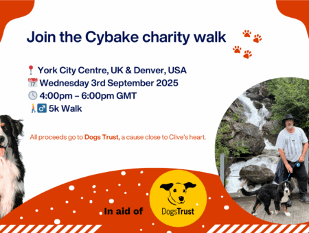 Cybake team to host memorial charity walk in honour of beloved colleague Clive Carlyon