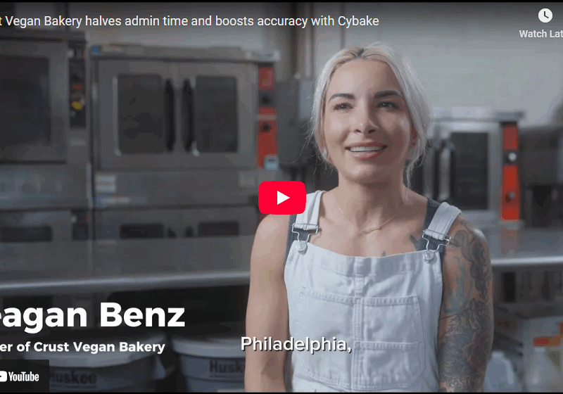 Crust Vegan Bakery halves admin time and boosts accuracy with Cybake