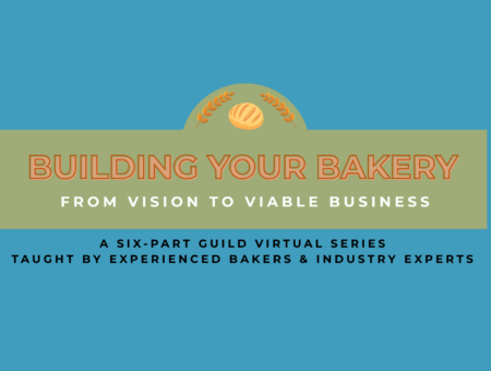 Logo for Building Your Bakery set of webinars